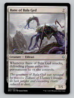 Bane of Bala Ged 1 U Battle for Zendikar Magic The Gathering NM - Image 1