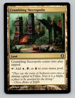 Crumbling Necropolis 222 U Shards of Alara Magic The Gathering NM - Image 1