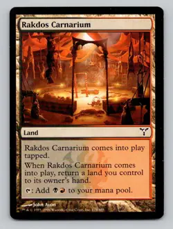 Rakdos Carnarium 74 C Duel Decks: Sorin vs. Tibalt Magic The Gathering NM - Image 1