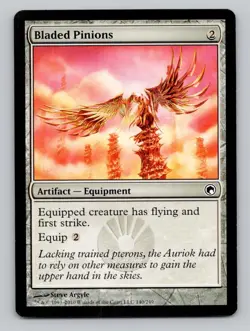 Bladed Pinions 140 C Scars of Mirrodin Magic The Gathering NM - Image 1