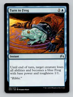 Turn to Frog 103 U Ravnica: Clue Edition Magic The Gathering NM - Image 1