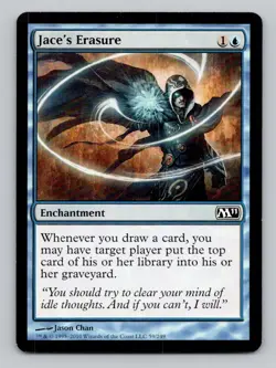 Jace's Erasure 59 C Magic 2011 (M11) Magic The Gathering NM - Image 1