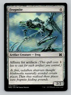 Frogmite 215 C Modern Masters 2015 Magic The Gathering NM - Image 1