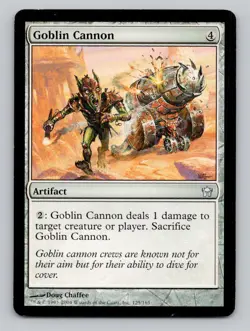 Goblin Cannon 125 U Fifth Dawn Magic The Gathering NM - Image 1