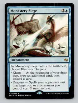 Monastery Siege 88 R Commander 2017 Magic The Gathering NM - Image 1