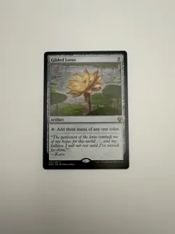 Magic: The Gathering Artifact Gilded Lotus Rare Regular - Image 1