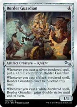Border Guardian - Foil x1 - Unstable - NM-Mint, English - Unstable - Image 1