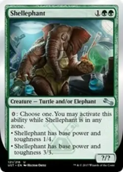 Shellephant - Foil x1 - Unstable - NM-Mint, English - Unstable - Image 1