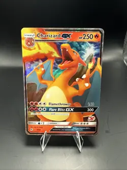 Pokemon TCG Charizard GX Holo Ultra Rare Card Hidden Fates 9/68 - Image 2