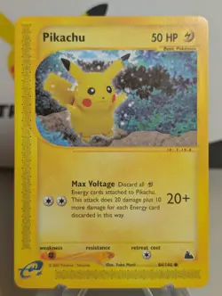 2003 Pokemon Skyridge - Pikachu 84/144 Regular - NM/M PSA 10 Worthy! - Image 1