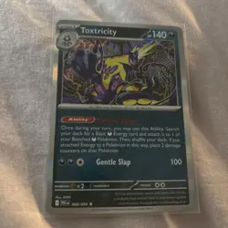 Pokemon Toxtricity 068/094 Me02 Phantasmal Flames Rare Holo Stage 1 HP 140 - Image 1