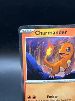 Pokemon Scarlet & Violet 151 Charmander SVP 047 Cosmos Holo Promo NM D - Image 2