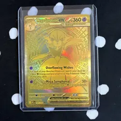 Pokemon TCG Mega Evolution - Mega Gardevoir ex 187/132 - Mega Hyper Rare NM - Image 1