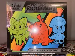Pokemon Scarlet & Violet: Paldea Evolved Elite Trainer Box ETB - FACTORY SEALED - Image 1