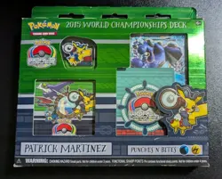 Pokemon 2015 World Championship Deck Sealed Patrick Martinez Punches n Bites CIB - Image 1