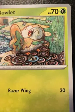 Rowlet 013/197 Common Scarlet & Violet: Obsidian Flames Pokemon TCG - Image 3
