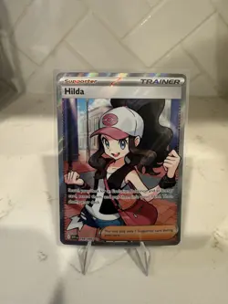 Pokemon TCG Hilda 164/086 Sv: White Flare Full Art Ultra Rare Holo Trainer - Image 1