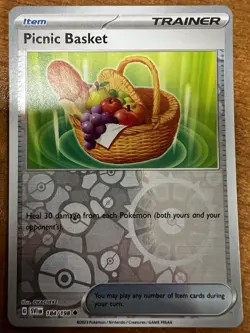 Pokemon Scarlet Violet Base SV1 Reverse Holo 184/198 Picnic Basket - Image 1