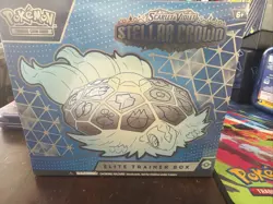 Pokemon TCG S&V Stellar Crown Elite Trainer Box ETB New Sealed - Image 1