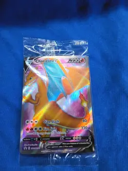 Pokemon Charizard V Promo SWSH050 sealed - Image 4