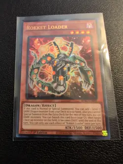 Rokket Loader BPRO-EN001 Ultra Rare Yugioh 1st Edition Burst Protocol - Image 1