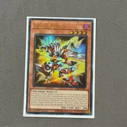 Sword Ryzeal CRBR-EN001 Crossover Breakers 1st Edition Ultra Rare - Image 1