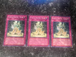 3X Spiritual Wind Art - Miyabi CRV-EN053 - Yugioh Yu Gi Oh! 3 Playset Mixed - Image 1