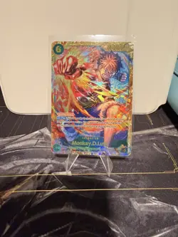 Monkey.D.Luffy OP13-118 SEC One Piece TCG Carrying On His Will Near Mint ENGLISH - Image 1