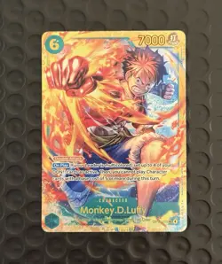 Monkey.D.Luffy OP13-118 SEC One Piece Carrying On His Will NM - Image 1
