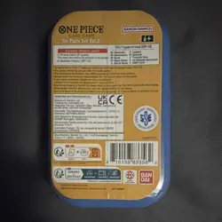 Bandai One Piece CCG Tin Pack Set Vol.2 Kit Promo English Luffy Ace Sabo 3 Tins - Image 3