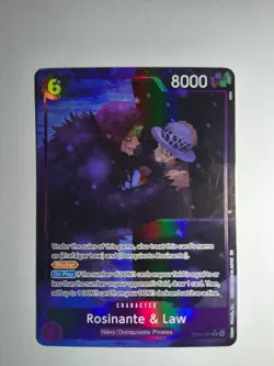 One Piece - The Azure Sea's Seven - Rosinante & Law (Alternate Art) EB04-038 - Image 1