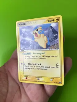 Minun 37/106 EX Emerald Pokemon Card LP+ - Image 3