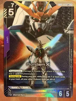 Gundam X (LR+) GD02-053 - Gundam TCG Card Game - Dual Impact ALT ART FOIL - Image 1