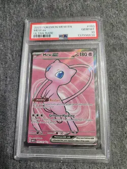 2023 Pokemon Mew EX Ultra Rare Card 193/165 Gem Mint PSA 10 Scarlet & Violet 151 - Image 1