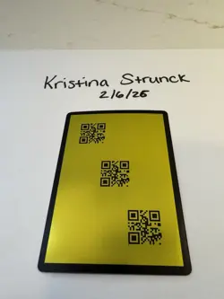 Lorcana QR Code Discard Error Shiny Foil Card - Whispers In The Well - Image 2