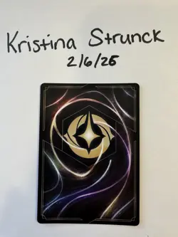 Lorcana QR Code Discard Error Shiny Foil Card - Whispers In The Well - Image 3