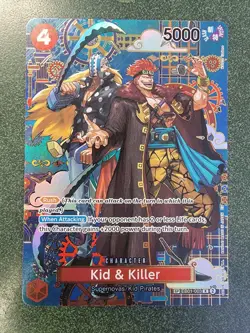 One Piece Card Game TCG Kid and Killer EB01-003 Alternate Art #EB01-003 - Image 1
