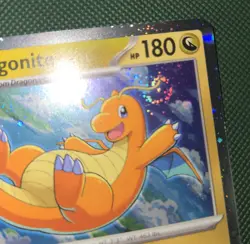 DOUBLE WHOLE SWIRL🌀💫 NM Dragonite 149/165 Cosmos Promo 151 Sams Pokemon Card - Image 2
