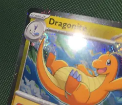 DOUBLE WHOLE SWIRL🌀💫 NM Dragonite 149/165 Cosmos Promo 151 Sams Pokemon Card - Image 3