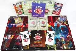 Lot 12 Nom Nom Verse Sealed TCG Card Game Booster Promo Packs & Playmat NEW - Image 1