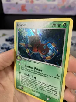 Pokemon Card Ex Unseen Forces Ariados 2/115 2005 Non Reverse Holo NM - Image 4