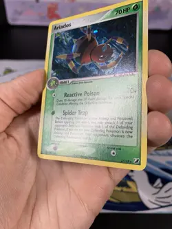 Pokemon Card Ex Unseen Forces Ariados 2/115 2005 Non Reverse Holo NM - Image 5