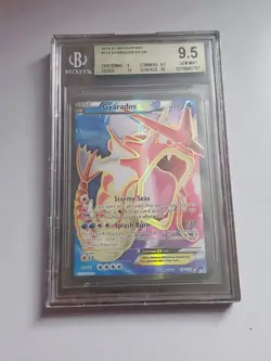 Gyarados EX TCG Full Art Holo Ultra Rare Card 114/122 XY-Breakpoint Bgs 9.5! 🔥 - Image 1