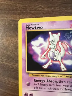 Mewtwo Movie Promo #3 WOTC Black Star Promo Pokemon Card - Image 2