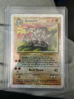 Pokemon TCG English Card Legendary Collection Graveler Reverse Holo 44/110 - Image 1
