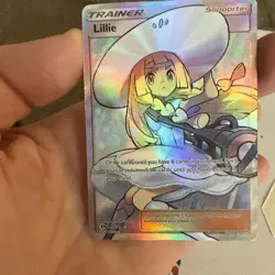 Pokemon TCG Lillie Sun & Moon 147/149 Holo Full Art Ultra Rare Pack Fresh - Image 1