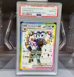 PSA 10 Umbreon ex SVP 176 S&V:Prismatic Evolutions Pokemon - Image 1