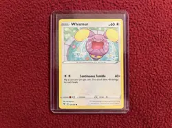 Pokemon Miscut Error Inverted Back Whismur Vivid Voltage 135/185 NM/MT - Image 2