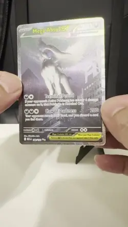 Pokemon Mega Absol EX TCG 180/132 Mega Evolution Sir NM Condition - Image 2