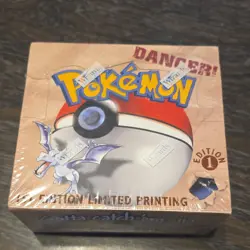 Pokemon Fossil 1st Edition Booster Box Wizards of the Coast - Image 1